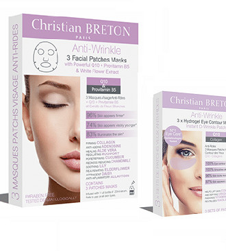 Ránctalanító szemkontúr patch maszk