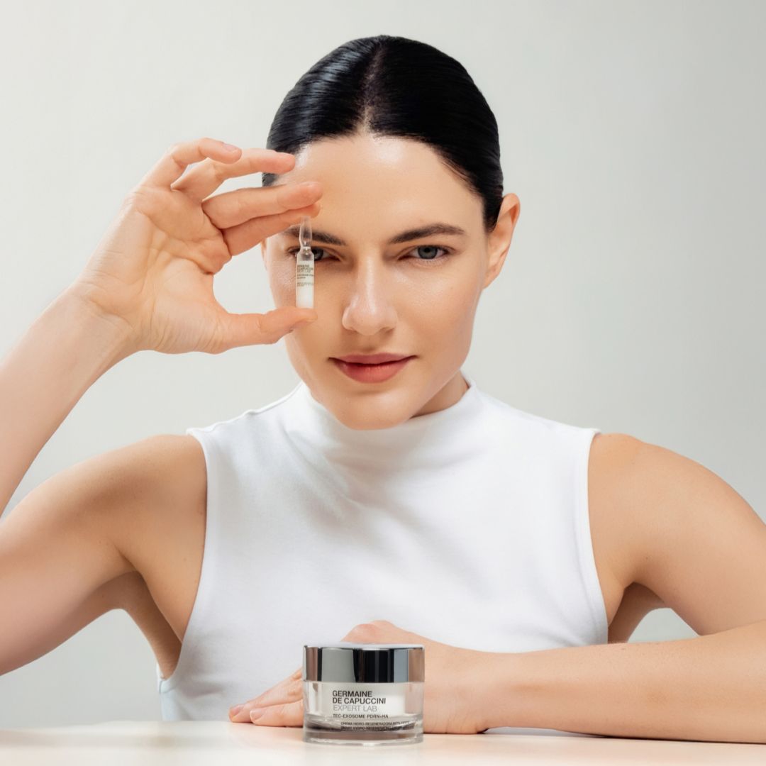 ÚJGERENRÁCIÓS ANTI-AGE BŐRÁPOLÁS EXOSZÓMA GERMAINE DE CAPUCCINI SZABADALOMMAL